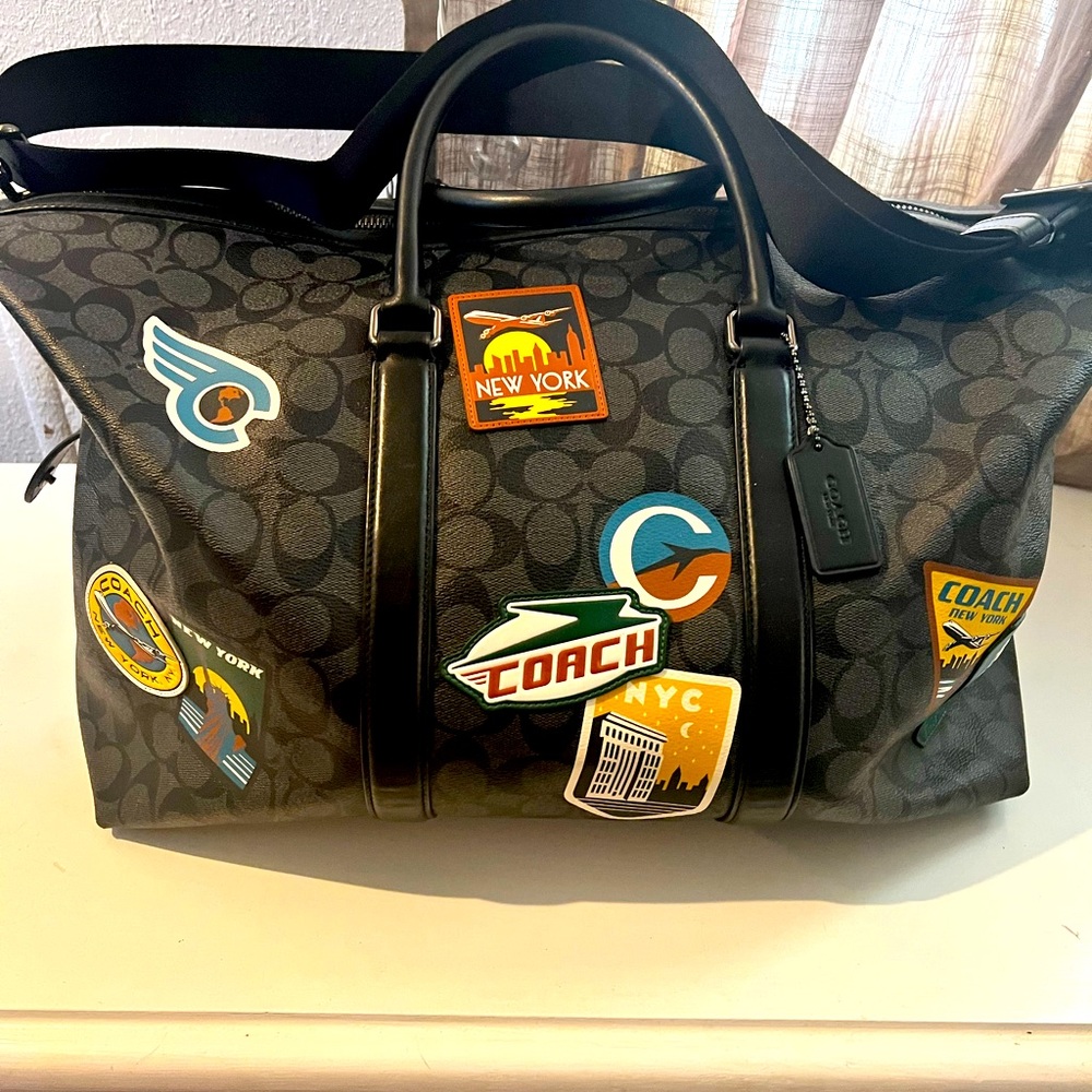 Authentic Coach Mens Trekker Bag